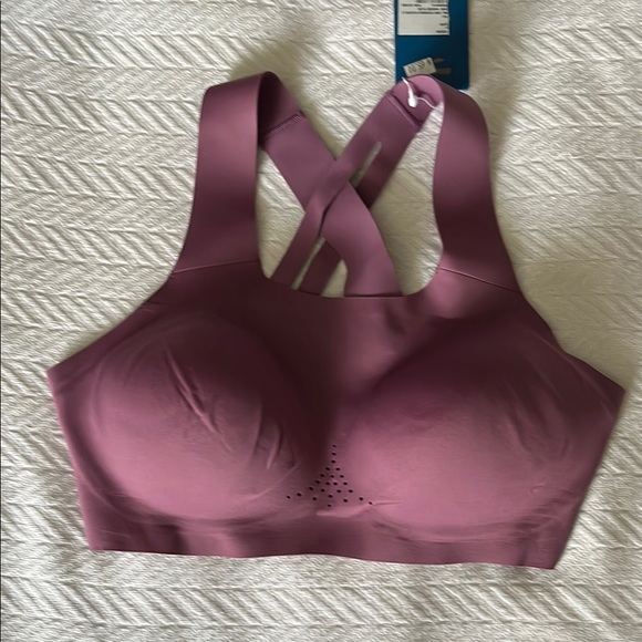 Brooks Washed Plum Run Bra 32DD/E - Picture 1 of 9